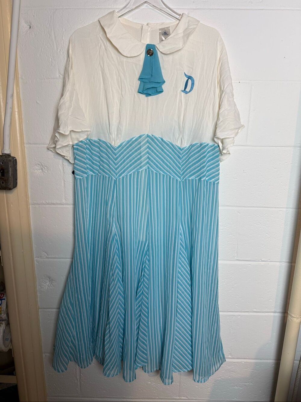Disney Parks Dress Shop Main Street Dapper Dans Dress 22W Halloween Costume NWT